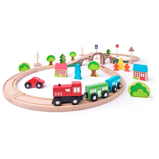 Vláčkodráha Osmička s vláčkem Vláčkodráha Osmička s vláčkem – Woody 102193061