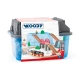 Vláčkodráha v boxu Důlní souprava 54 kusů – Woody 102193069
