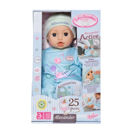Baby Annabell Interaktivní Alexander 43 cm