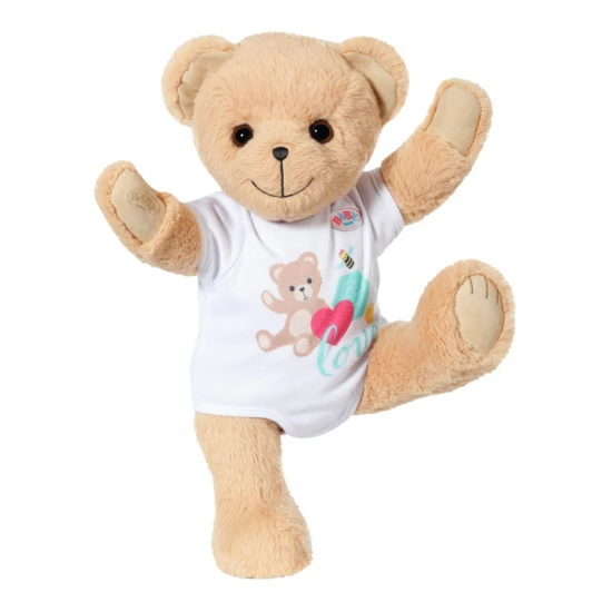 Medvídek BABY born bílé oblečení Zapf Creation 12834435