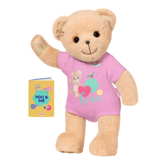 Medvídek BABY born růžové oblečení Zapf Creation 12835609