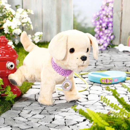 baby born muj vesely pejsek s prepravnim boxem interaktivni pes pro deti