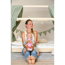 BABY born for babies Spinkáček tmavě růžový 30 cm