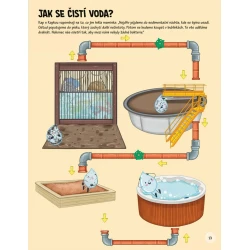 Knížka se samolepkami - Putování kapky vody