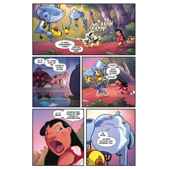 Lilo a Stitch: Nové komiksové dobrodružství plné akce!