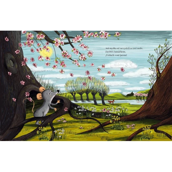 Jarní dobrodružství v lese: Příběh o přátelství a pomoci