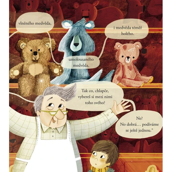 Medvídek Napořád: Plyšový kamarád na celý život