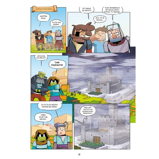 Deník malého Minecrafťáka 8 – komiksová kniha s Minecraft příběhem