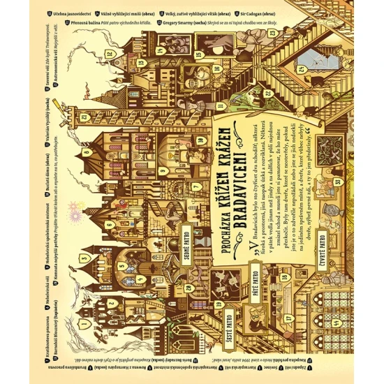 Svět Harryho Pottera do nejmenších detailů v magicky ilustrovaném oficiálním průvodci.