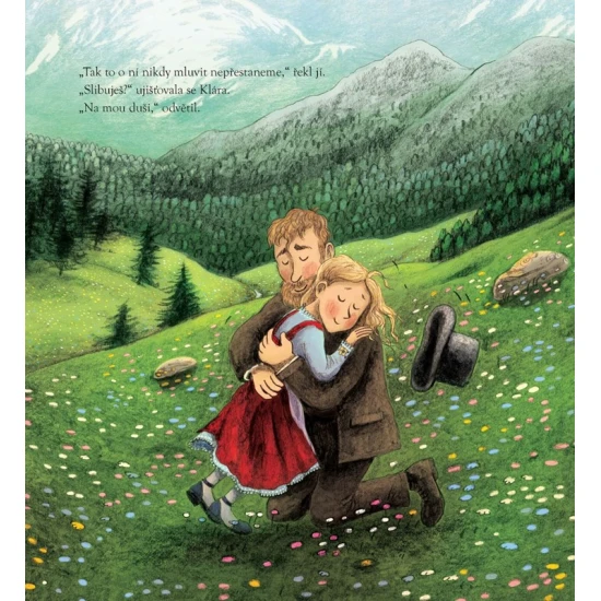 Heidi – klasický příběh pro děti Heidi – ilustrovaná dětská kniha o dívce z Alp a jejím dědečkovi