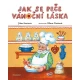 Fragment Jak se peče vánoční láska Vanilkou a skořicí vonící pohádky pro vánoční čas. Pohádka o pekárně dědy Matyáška, kde je před Vánocemi rušno.