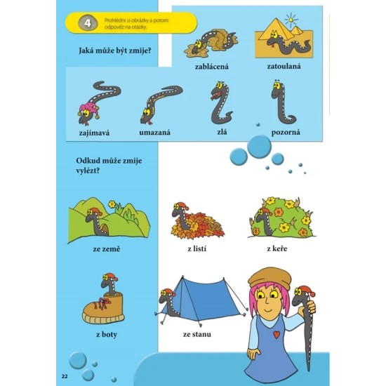 Učíme se správně vyslovovat s knihou plnou zábavných obrázků a textů.