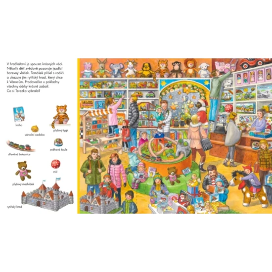 Najdi mě – Veselé Vánoce Najdi mě – Veselé Vánoce, interaktivní vánoční knížka pro děti s obrázky
