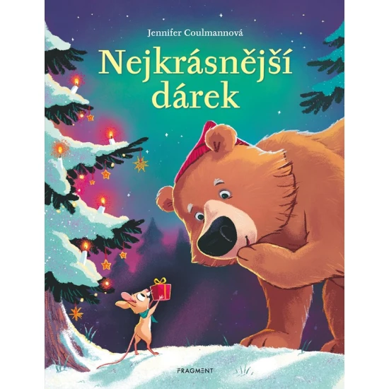 Medvěd se poprvé neuložil k zimnímu spánku rozhodl se strávit Vánoce se svými kamarády.