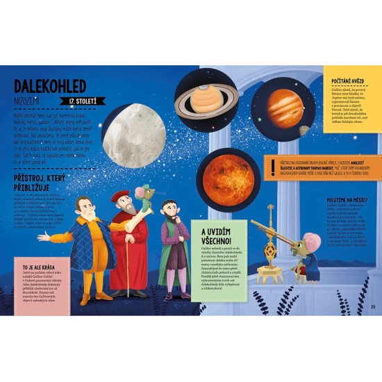 Kniha Příběhy malých a velkých vynálezů pro děti