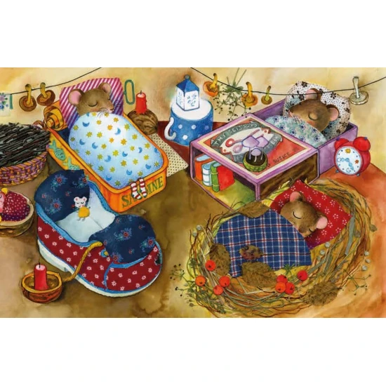 Prožijte rok v přírodě s roztomilými myškami.