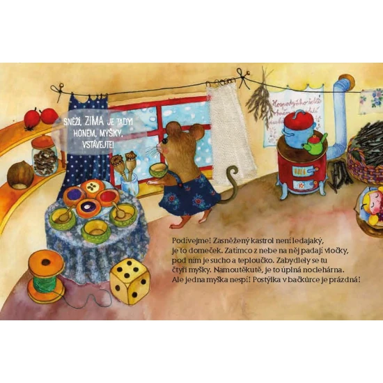 Prožijte rok v přírodě s roztomilými myškami.