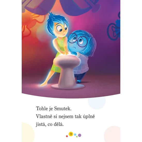 Obálka knihy V hlavě – Začínáme číst, příběh podle filmu Inside Out pro malé čtenáře