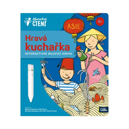 Albi Hravá kuchařka Asie Kouzelné čtení – model AB-16779