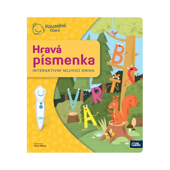 Albi Hravá písmenka Kouzelné čtení Seznamte se s abecedou díky interaktivní knihy Hravá písmenka