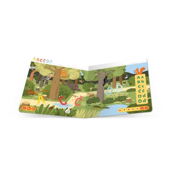 Albi Hravá písmenka Kouzelné čtení Seznamte se s abecedou díky interaktivní knihy Hravá písmenka