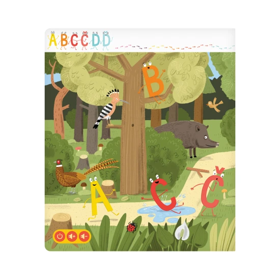 Albi Hravá písmenka Kouzelné čtení Seznamte se s abecedou díky interaktivní knihy Hravá písmenka