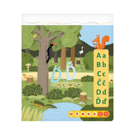 Albi Hravá písmenka Kouzelné čtení Seznamte se s abecedou díky interaktivní knihy Hravá písmenka