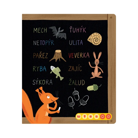 Albi Hravá písmenka Kouzelné čtení Seznamte se s abecedou díky interaktivní knihy Hravá písmenka
