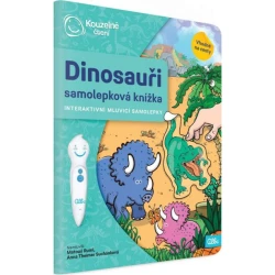 Dinosauři - Samolepková knížka Kouzelné čtení Dinosauři - Samolepková knížka Kouzelné čtení