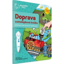 Doprava - Samolepková knížka Kouzelné čtení Doprava - Samolepková knížka Kouzelné čtení