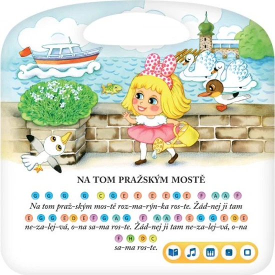 Albi Zpívánky 3 Kouzelné čtení Kniha Zpívánky 3 obsahuje 12 mezi dětmi oblíbených lidových písniček.