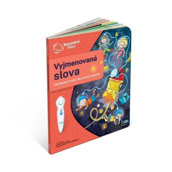 Albi Vyjmenovaná slova Kouzelné čtení Interaktivní mluvící kniha je zaměřena na úkoly a procvičování.