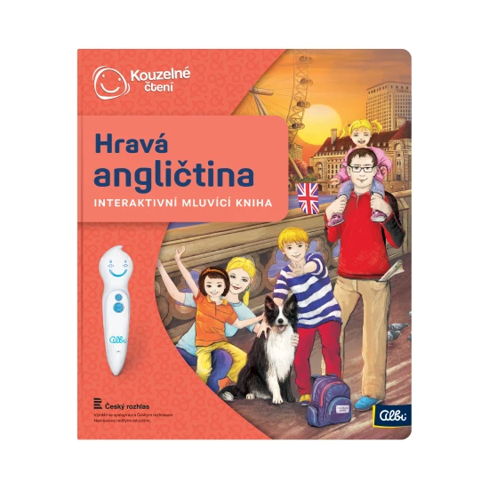 Albi Hravá angličtina Kouzelné čtení S interaktivní učebnicí se angličtinu naučíte jednoduše a s přehledem.