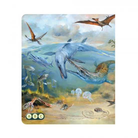 Kniha dětem ukáže, jak dinosauři vypadali podle nejaktuálnějších vědeckých poznatků včetně zvuků, které mohli vydávat.