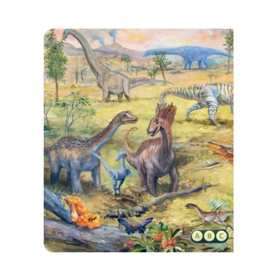 Kniha dětem ukáže, jak dinosauři vypadali podle nejaktuálnějších vědeckých poznatků včetně zvuků, které mohli vydávat.