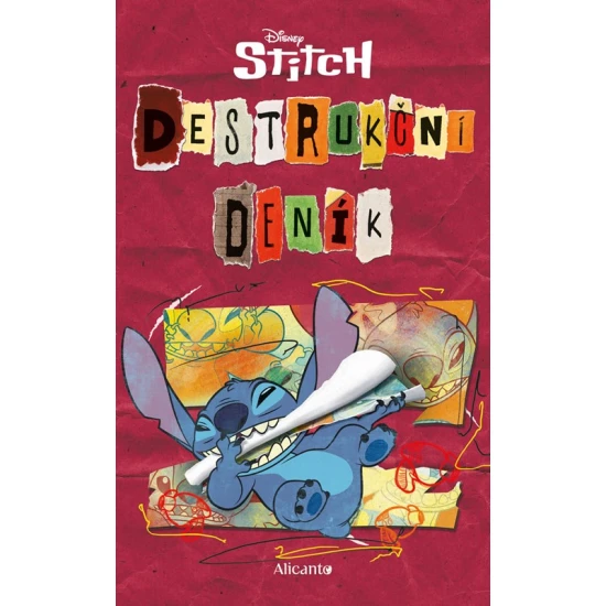 Stitch – Destrukční deník: Kniha, kterou můžeš zničit!