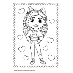 Gábinin kouzelný domek JUMBO hádanky a omalovánky