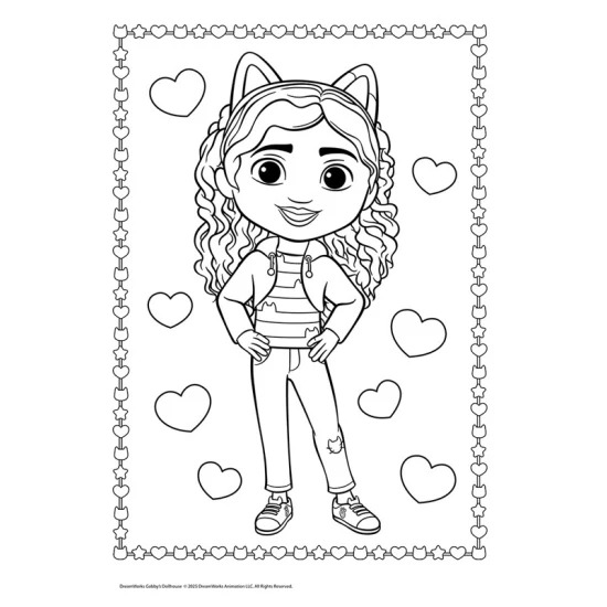 Gábinin kouzelný domek: Zábava s hádankami a omalovánkami