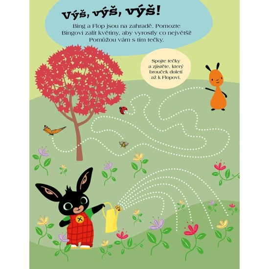 Bing – Napiš a smaž: Zábavná fixová knížka pro děti