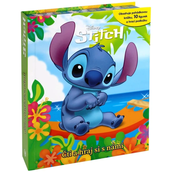 Stitch – Čti a hraj si s nami: Kniha, figurky a dobrodružství v jednom!