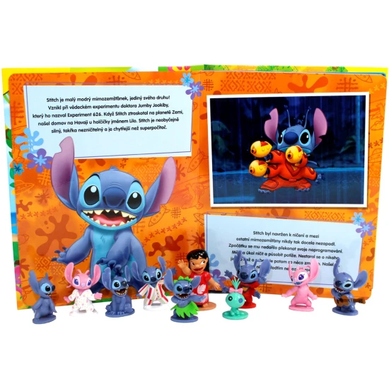 Stitch – Čti a hraj si s nami: Kniha, figurky a dobrodružství v jednom!