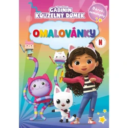 Gábinin kouzelný domek Omalovánky se samolepkami Gábinin kouzelný domek Omalovánky se samolepkami