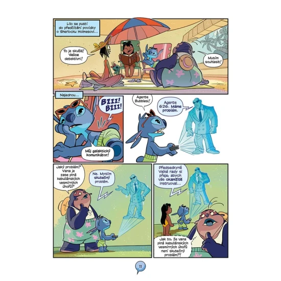 Agent Stitch Nový případ