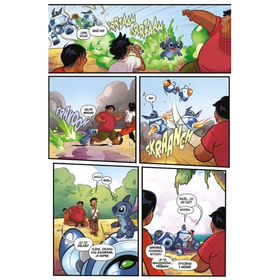 Stitch Velká komiksová jízda