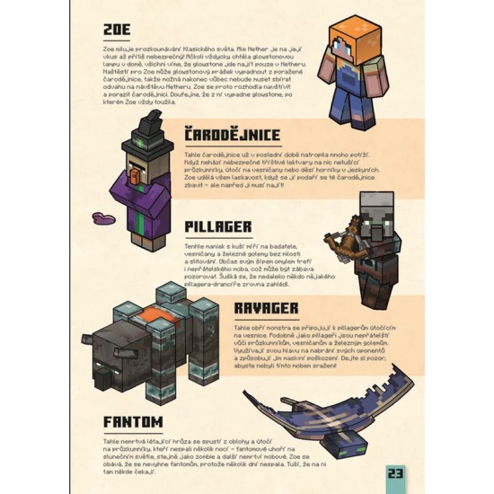 Minecraft Chyť creepera a další moby