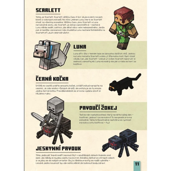 Minecraft Chyť creepera a další moby