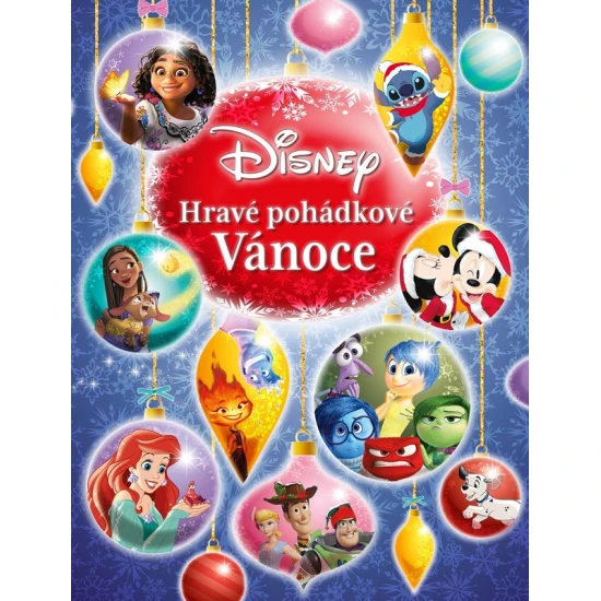 Disney – Hravé pohádkové Vánoce Disney – Hravé pohádkové Vánoce, dětská kniha s příběhy, úkoly a oblíbenými Disney postavičkami