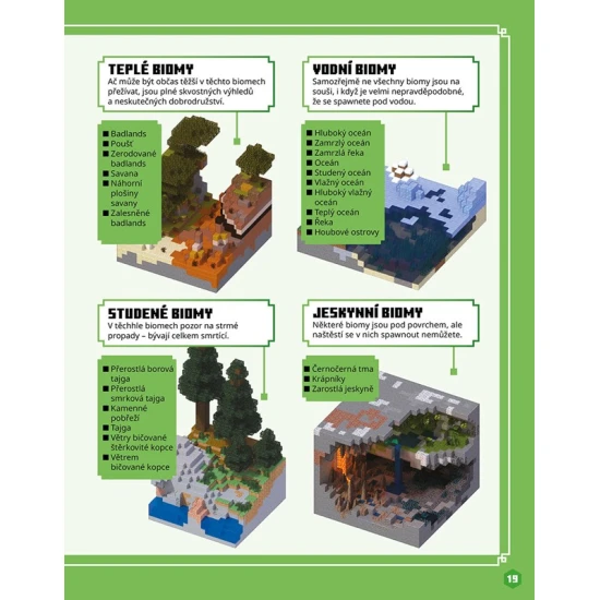 Kniha Minecraft – Začínáme hrát pro začátečníky