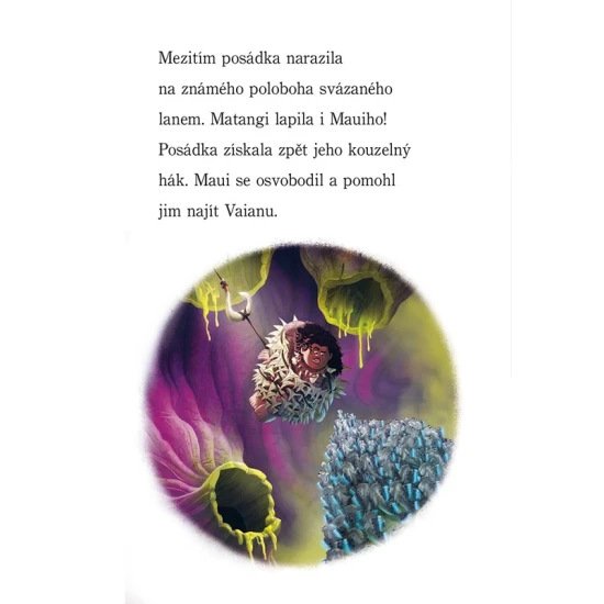 Obal knihy Odvážná Vaiana 2 – Začínáme číst, příběh o mořeplavkyni Vaianě a jejím dobrodružství s polobohem Mauim