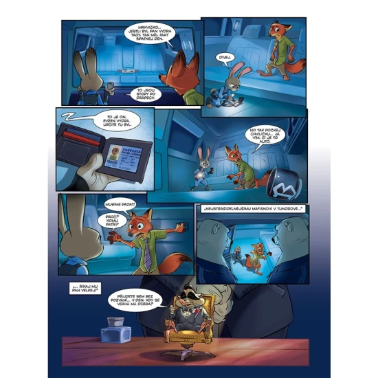 Zootropolis – Filmový příběh jako komiks Zootropolis – Filmový příběh jako komiks, dětská kniha podle animovaného filmu